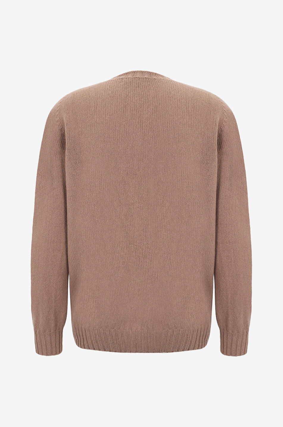 BONGENIE Strickpullover mit geripptem Rundhalsausschnitt Herren [akeneo-beigefonce] 2