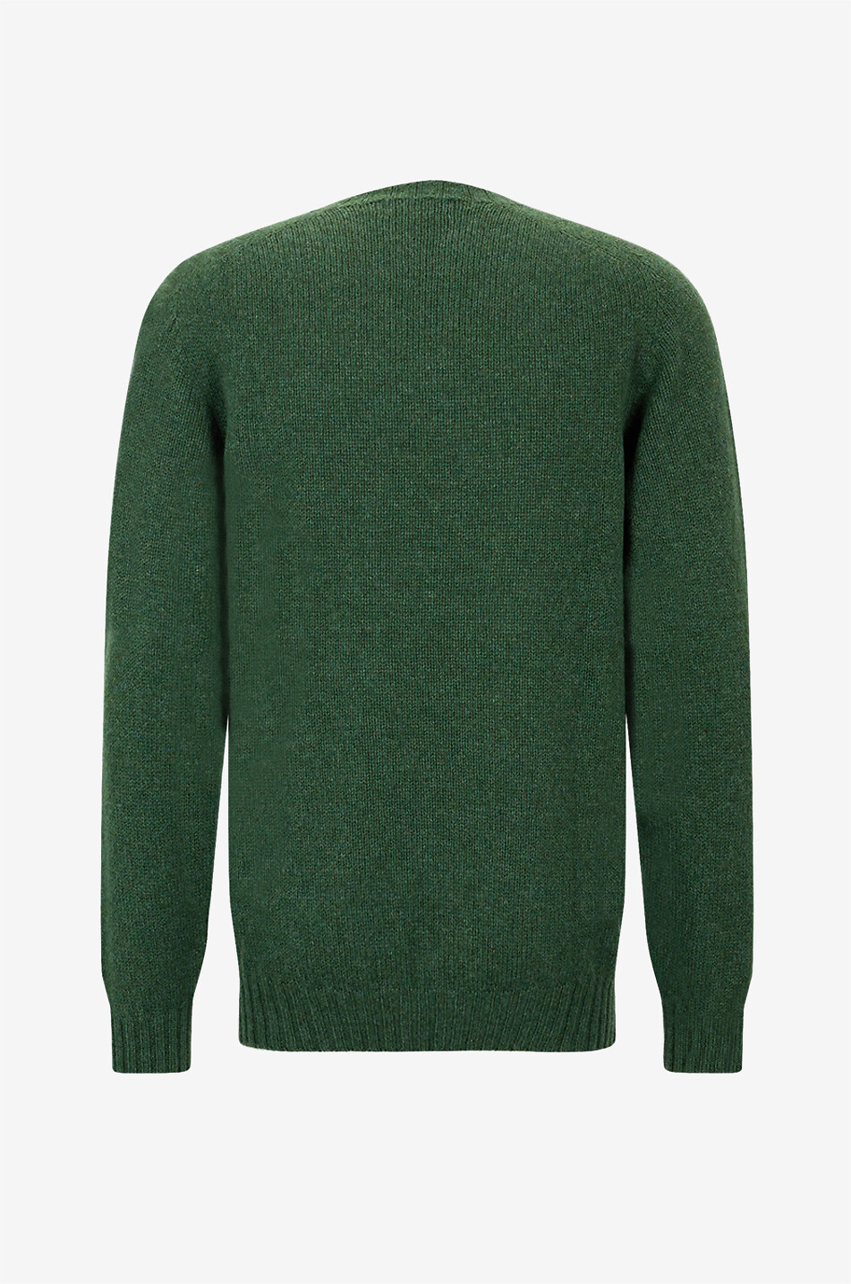 BONGENIE Strickpullover mit geripptem Rundhalsausschnitt Herren DUNKELGRÜN 2