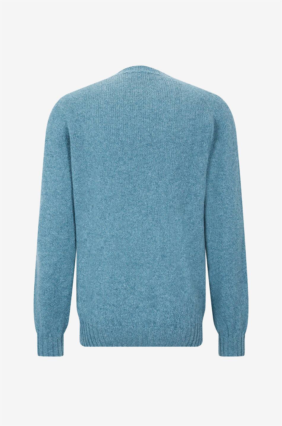 BONGENIE Strickpullover mit geripptem Rundhalsausschnitt Herren MITTELGRÜN 2