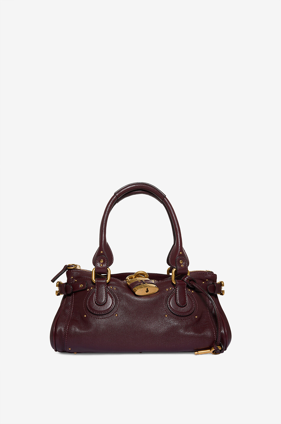 Sac à main rectangulaire en cuir lisse Paddington
