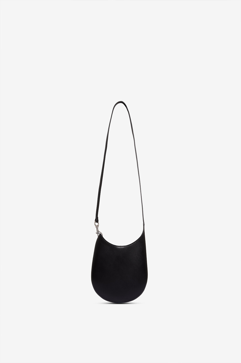 PHOEBE PHILO Kleine Schultertasche aus edlem Glattleder Mini Bean Damen SCHWARZ 1
