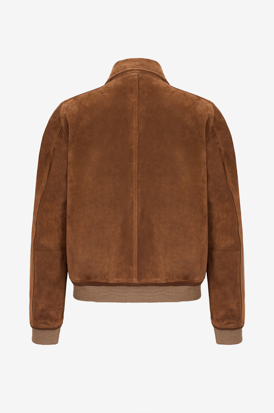 DRAKES A2 Bomber short suede jacket Men BROWN 2
