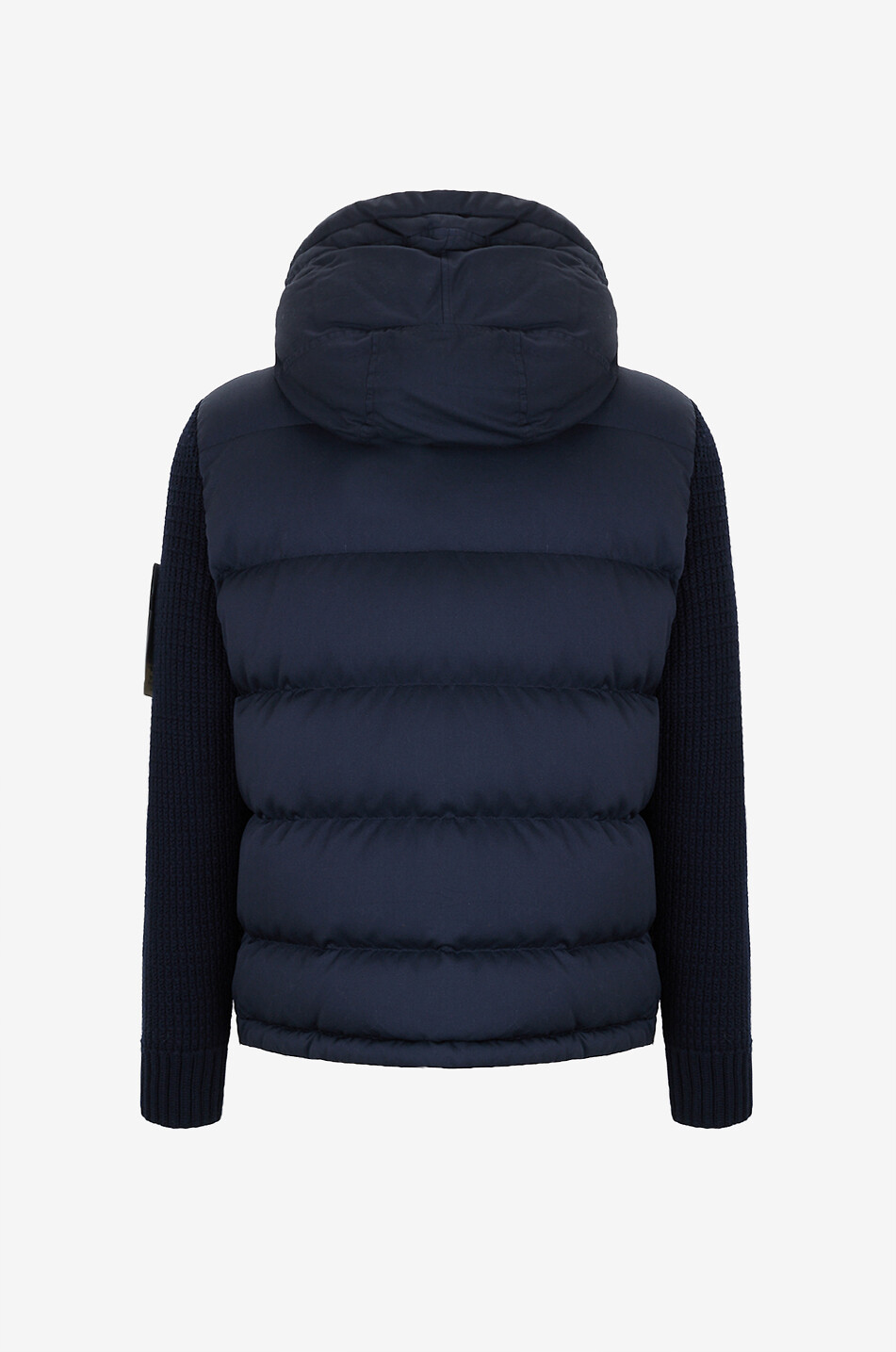 STONE ISLAND Blouson court à col montant en toile Homme BLEU FONCE 2