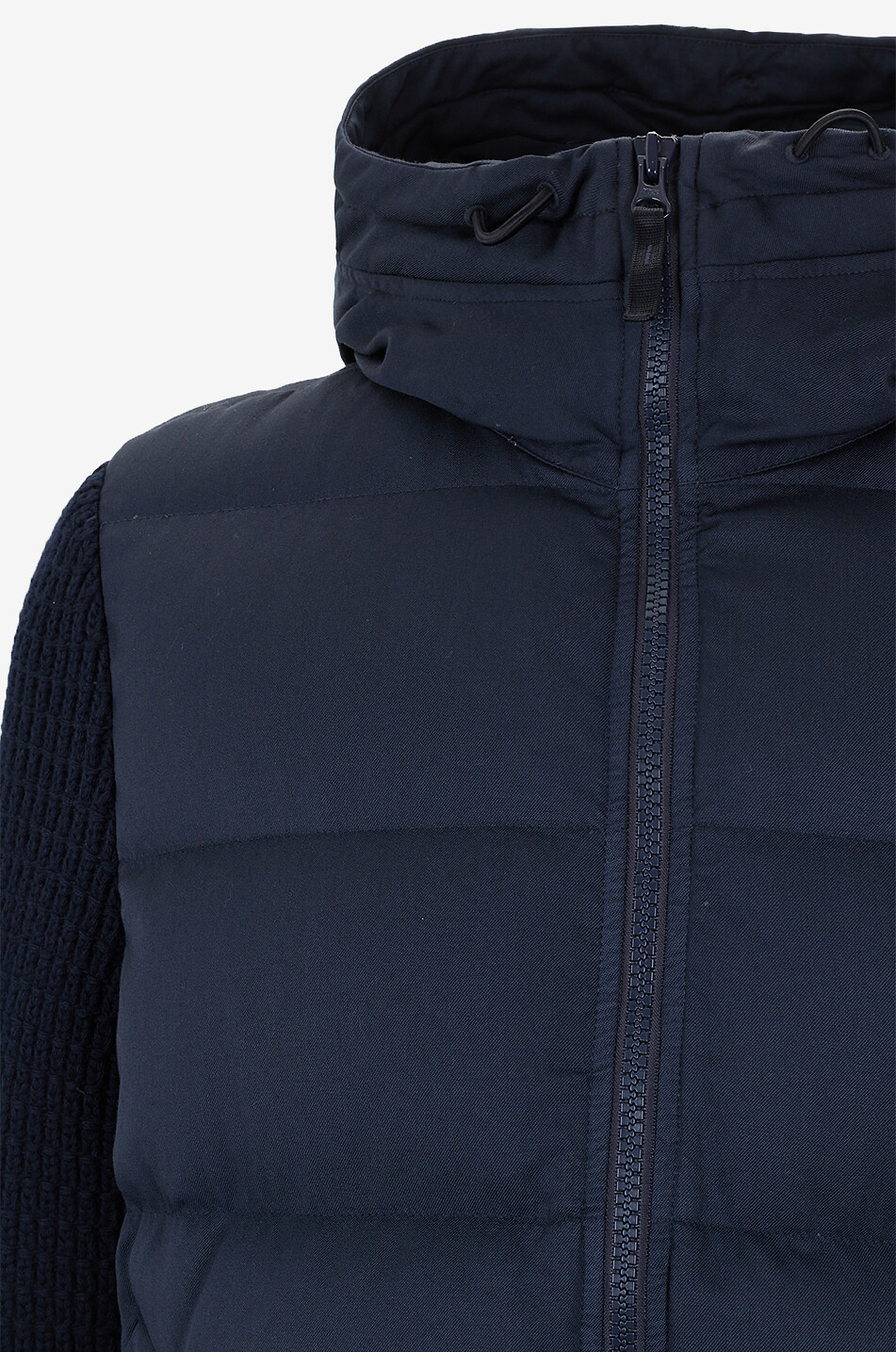 STONE ISLAND Blouson court à col montant en toile Homme BLEU FONCE 3