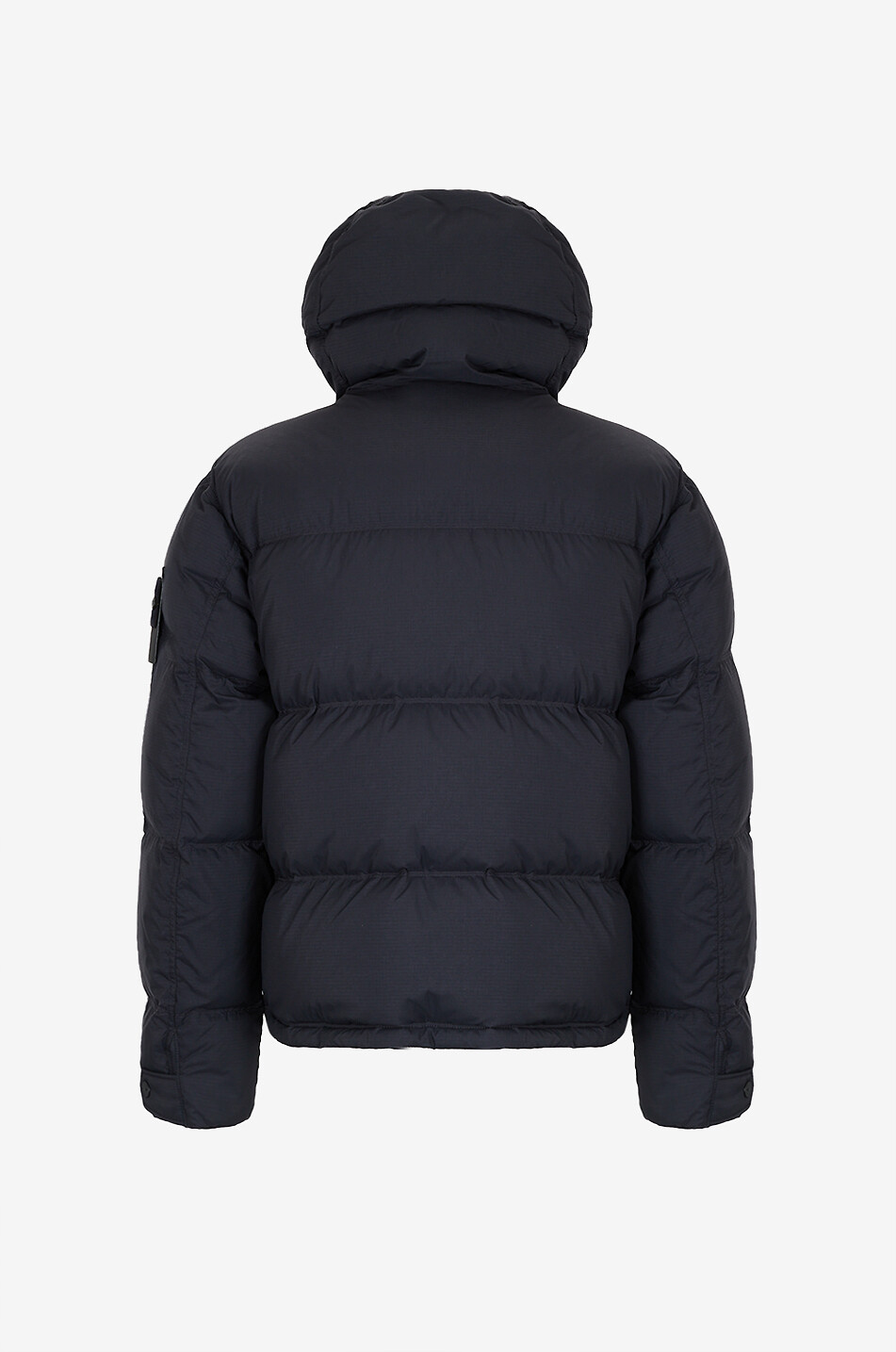 STONE ISLAND Kurze Steppjacke mit Stehkragen aus technischem Gewebe Herren SCHWARZ 2