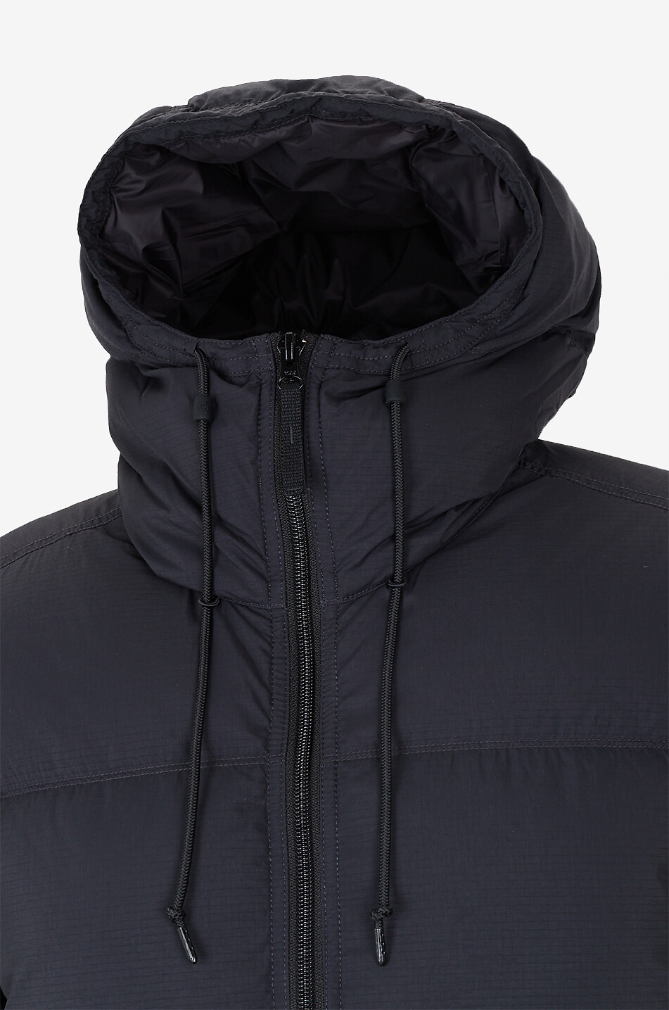 STONE ISLAND Kurze Steppjacke mit Stehkragen aus technischem Gewebe Herren SCHWARZ 3