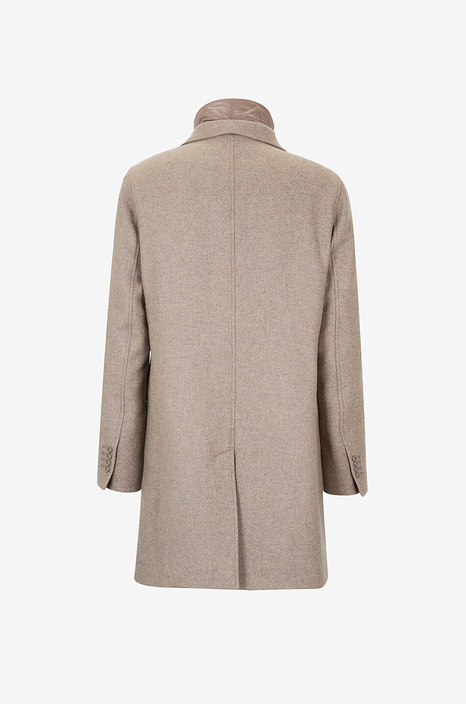 HERNO Mid-length coat with chest pocket Men BROWN 2