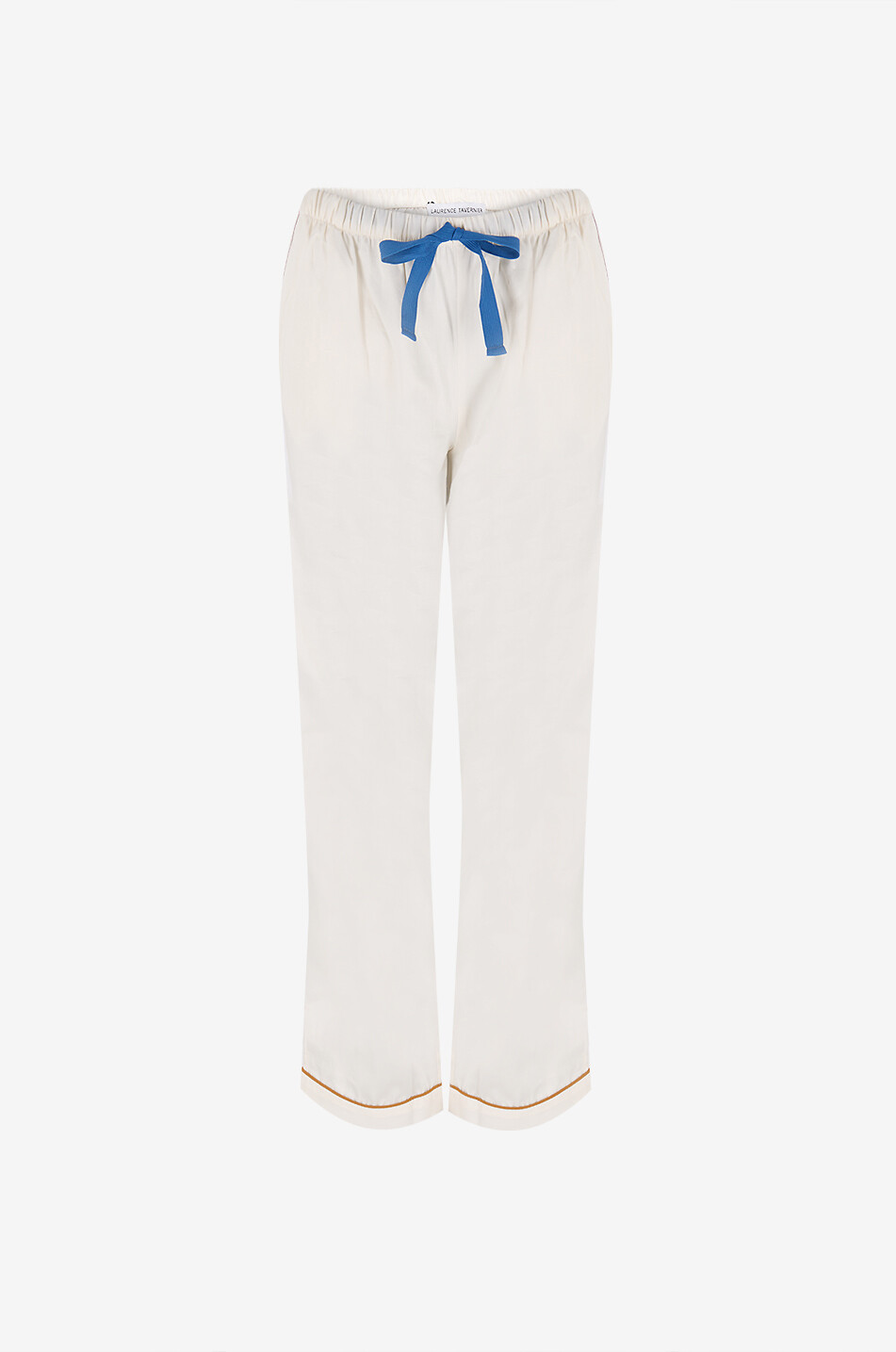 LAURENCE TAVERNIER Satin-Pyjama-Set mit Hemdkragen Damen CREMEFARBEN 3