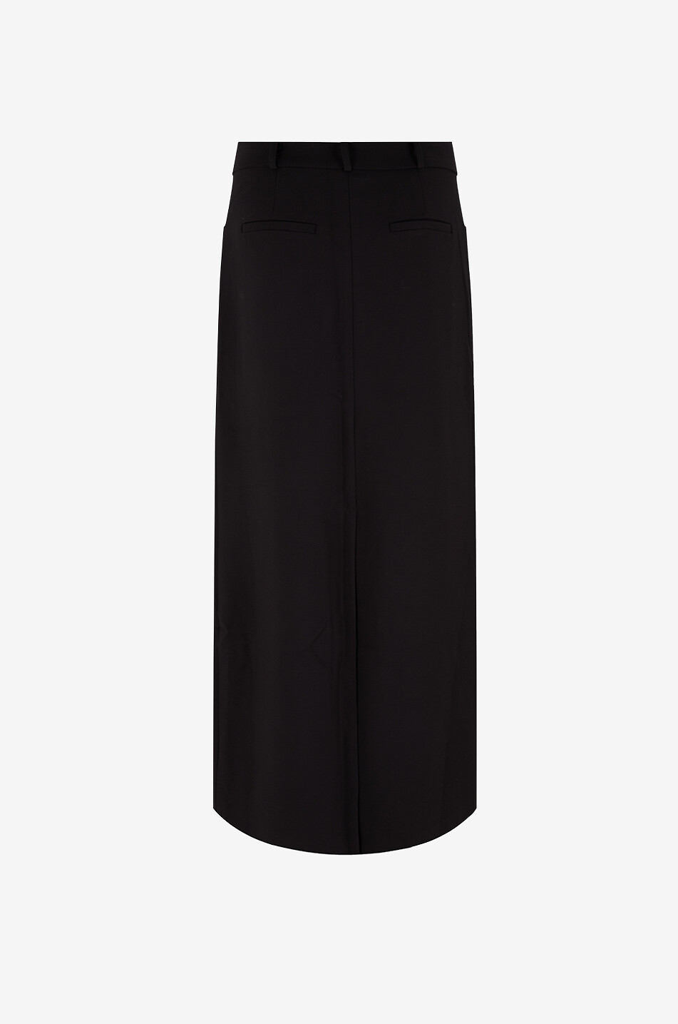 THE FRANKIE SHOP Malvo pencil maxi skirt with back slit Women BLACK 2