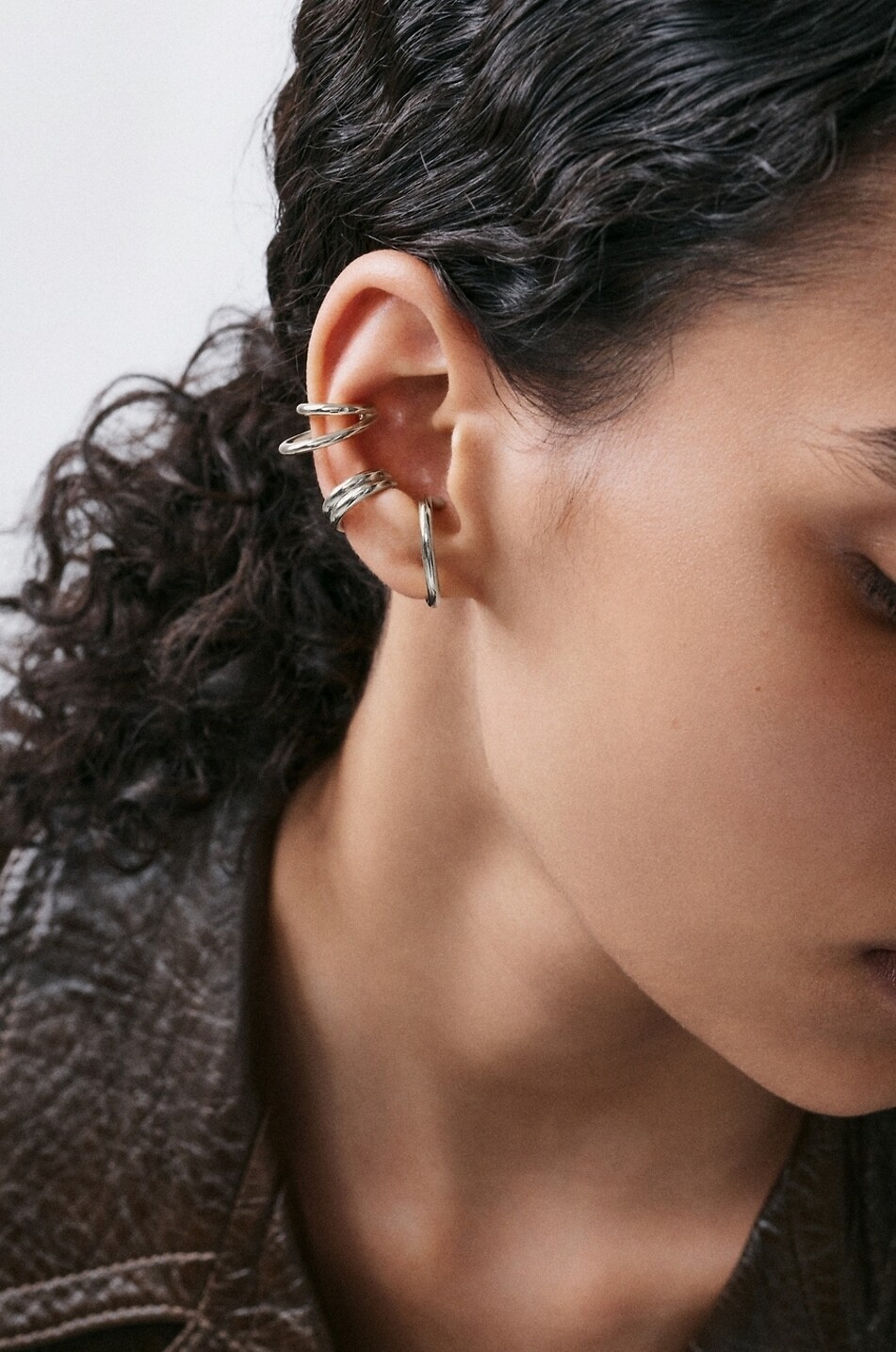 OTIUMBERG Clip d'oreilles en argent Sonder Cuff Femme ARGENT 3