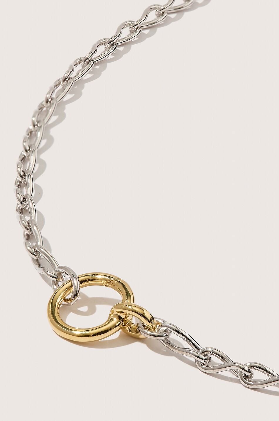 OTIUMBERG Collier bicolore en argent Eternal Link Up Femme DORE 2