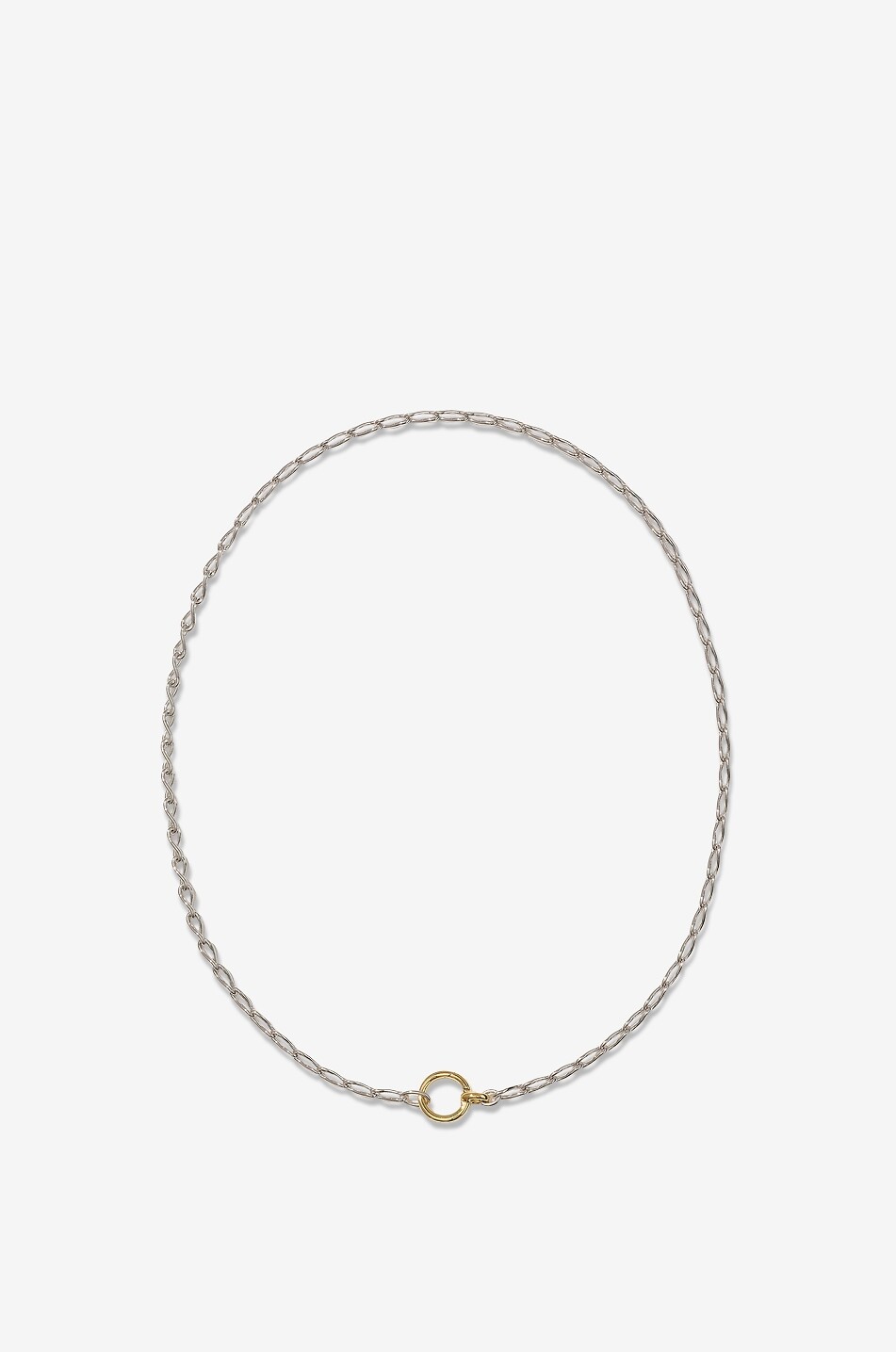 Collier bicolore en argent Eternal Link Up
