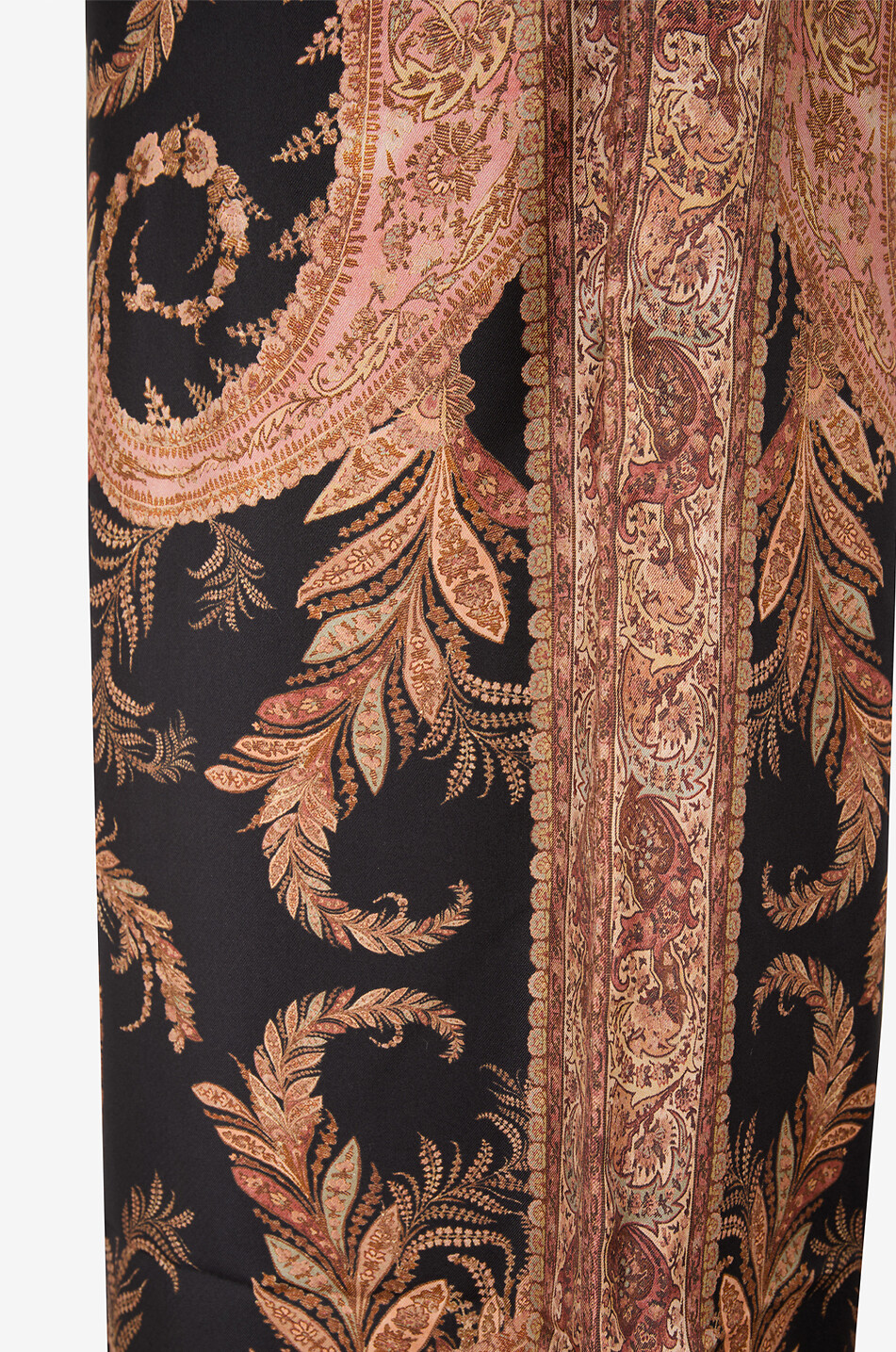 ZIMMERMANN Pantalon large en sergé satiné motif paisley Hypnotic Femme MULTICOLORE 3