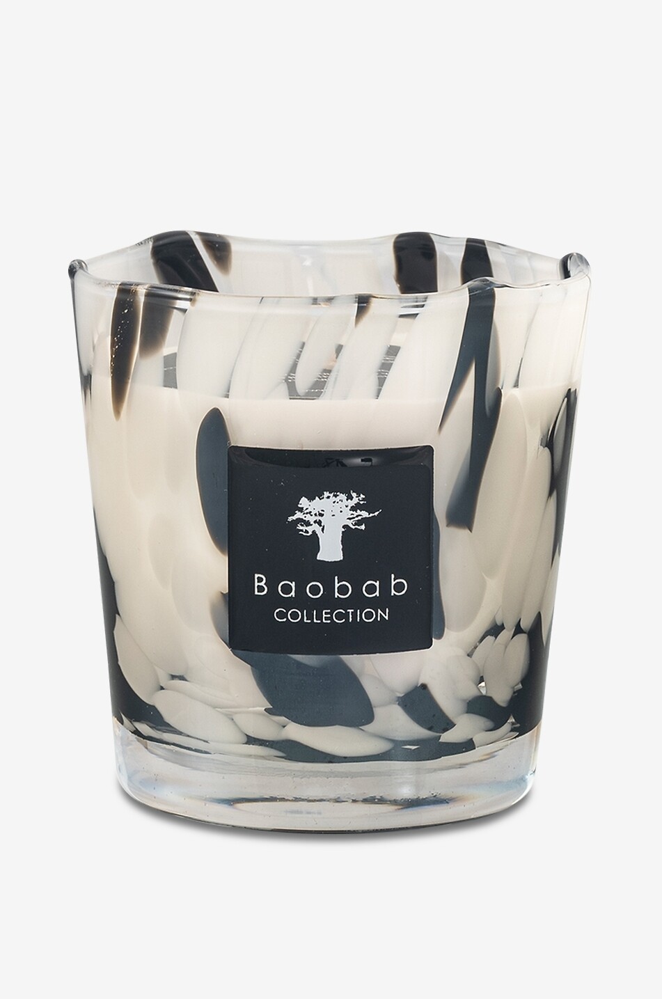 BAOBAB 2er-Set Duftkerzen Duo Pearls Black & White Max 8 Haus Farblos 3