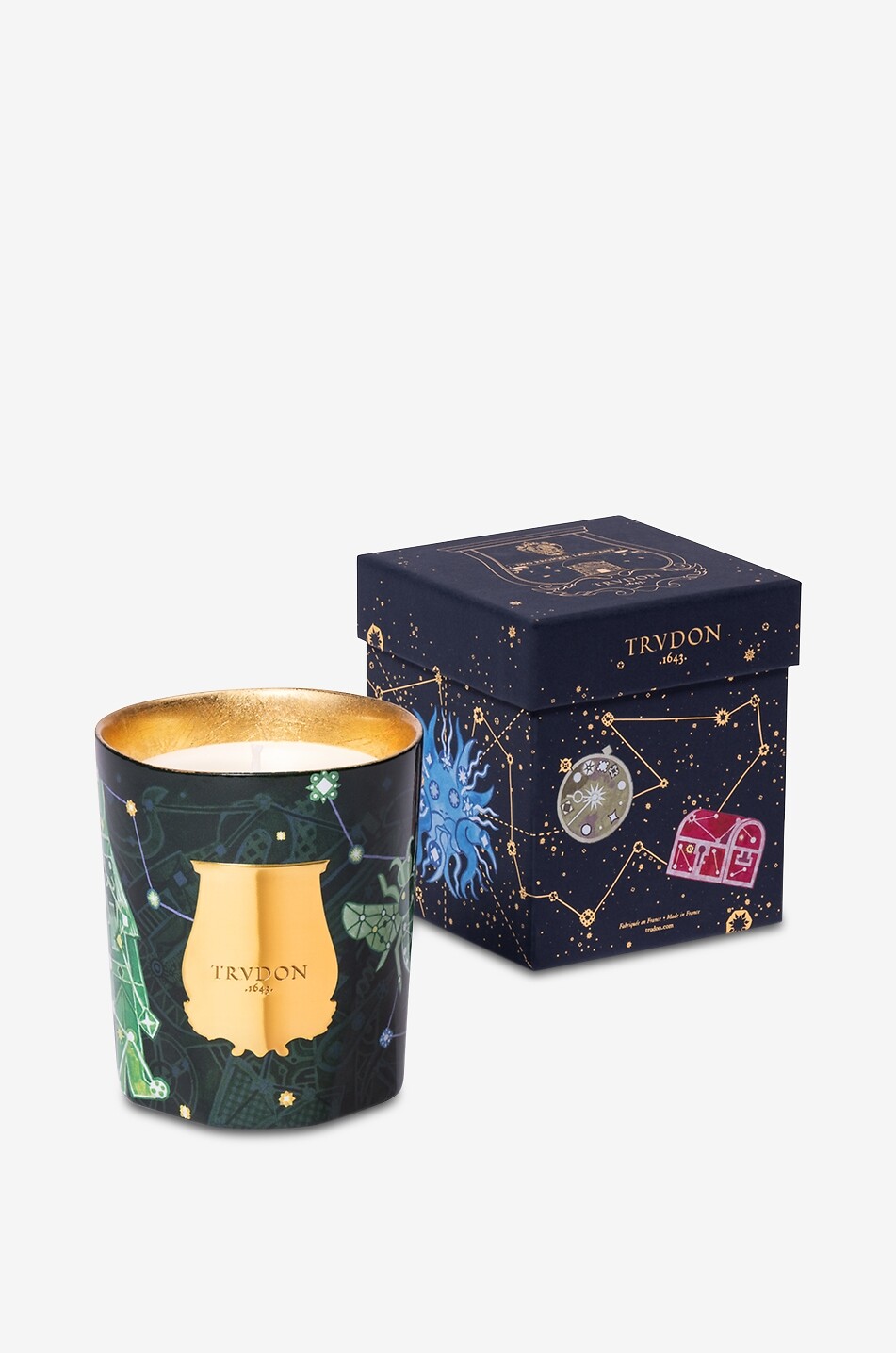 TRUDON Bougie parfumée Fir - Édition Limitée Noël - 270g Maison Incolore 2