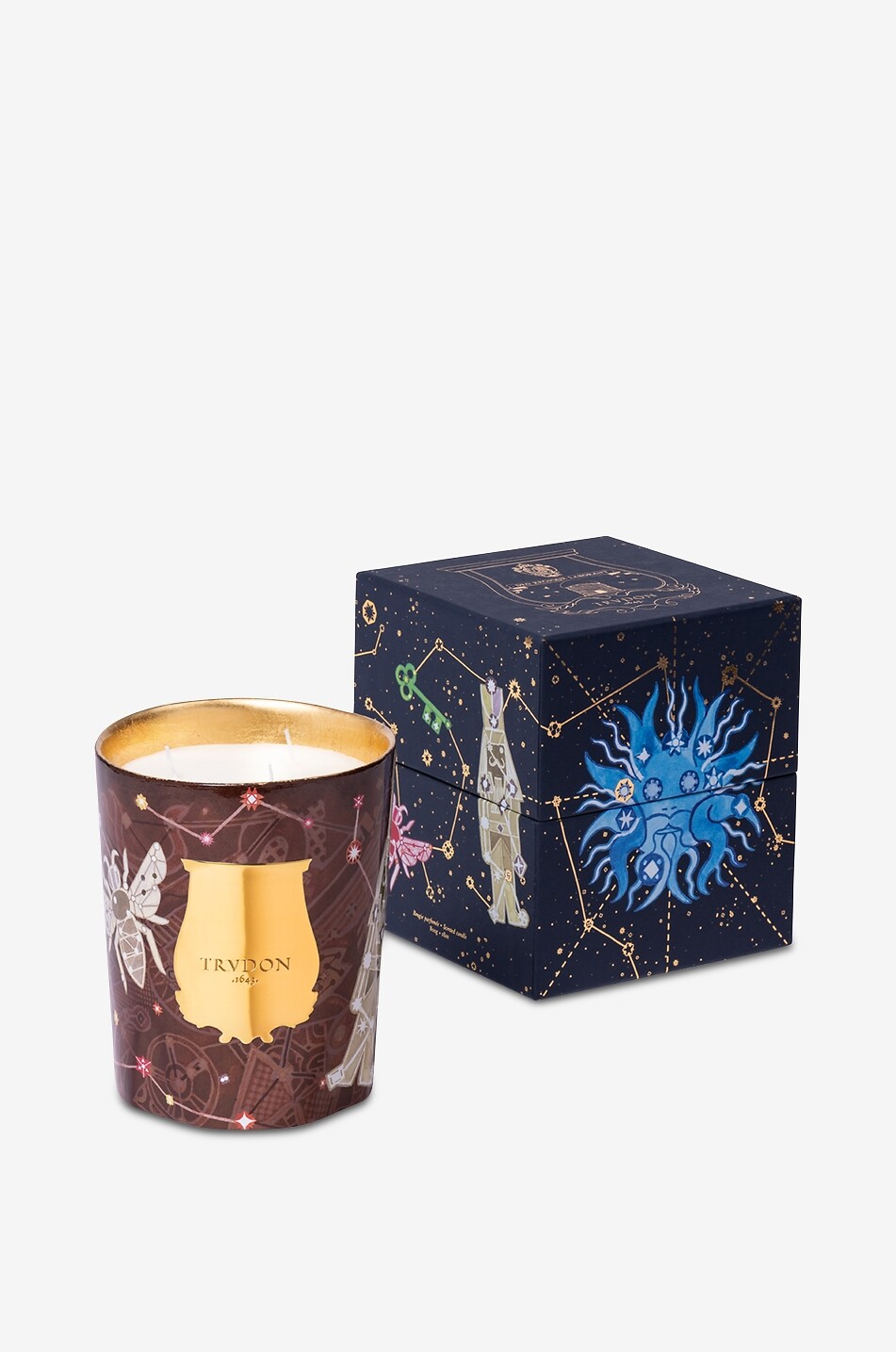 TRUDON Duftkerze Libra - Limitierte Weihnachtsausgabe - 800 g Haus Farblos 2