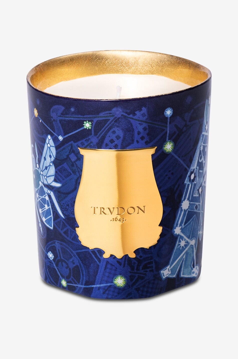 TRUDON Duftkerze Luna - Limitierte Weihnachtsausgabe - 270 g Haus Farblos 1