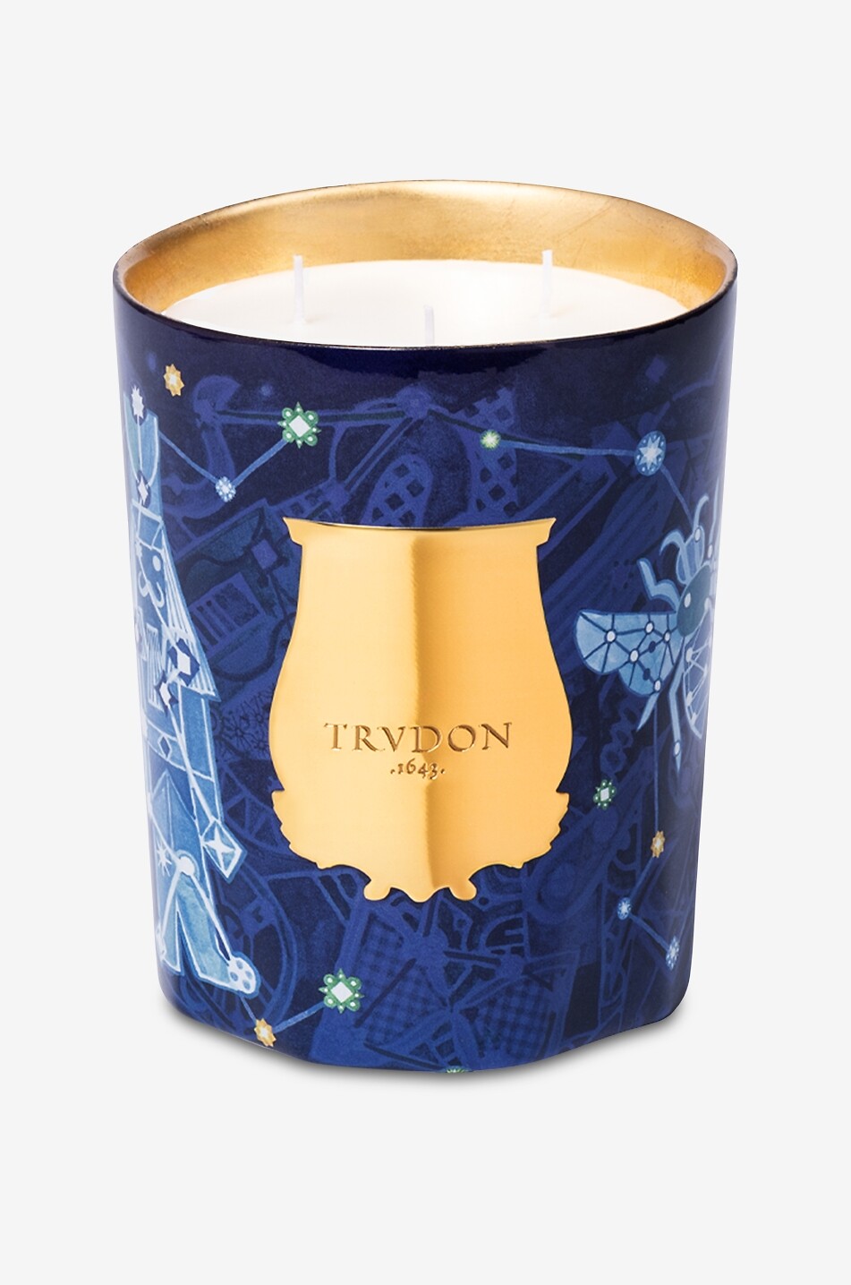 TRUDON Duftkerze Luna - Limitierte Weihnachtsausgabe - 800 g Haus Farblos 1