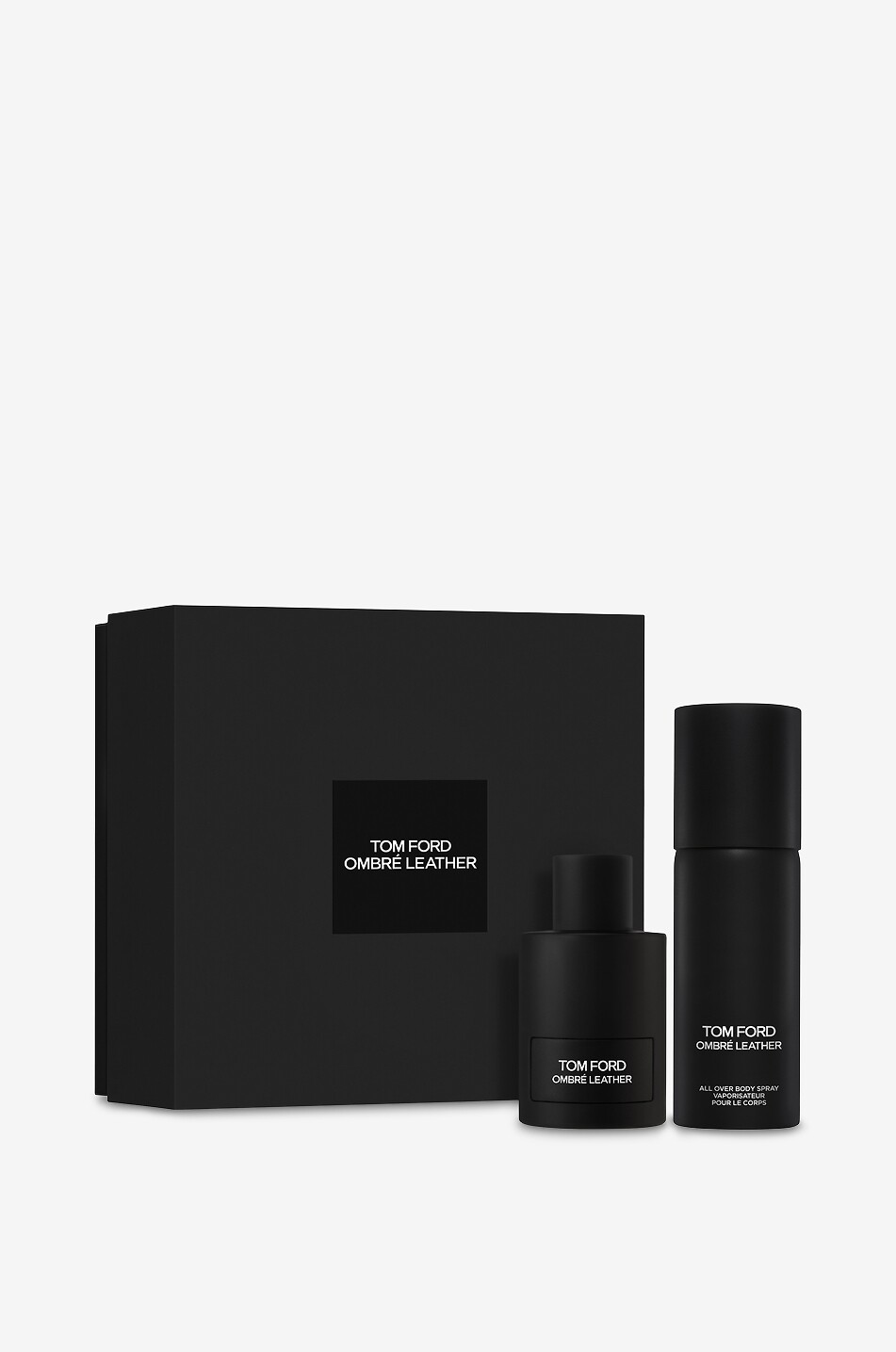 Ombré Leather eau de parfum and body spray gift set - 100 + 150 ml