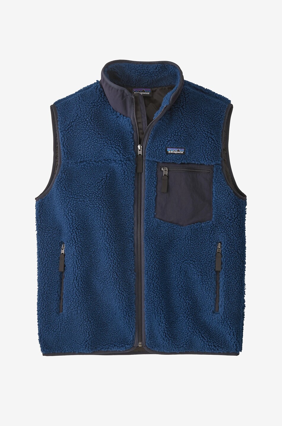 Classic Retro-X fleece high-neck vest - PATAGONIA - DARK BLUE