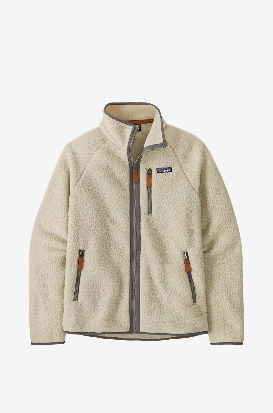 Retro Pile high-neck fleece lightweight jacket