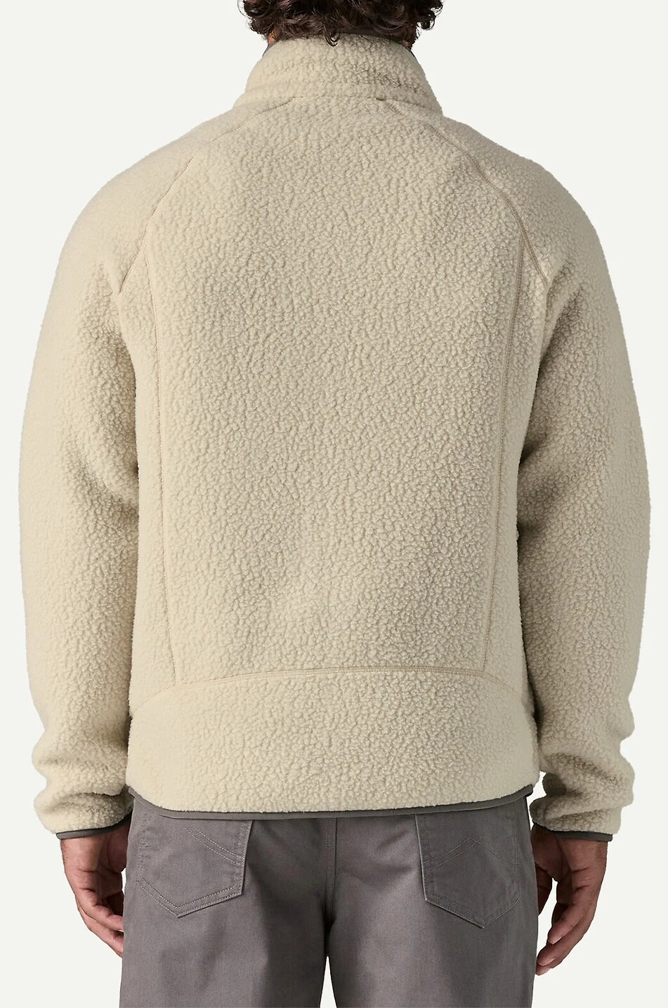 PATAGONIA Retro Pile high-neck fleece lightweight jacket Men BEIGE 3
