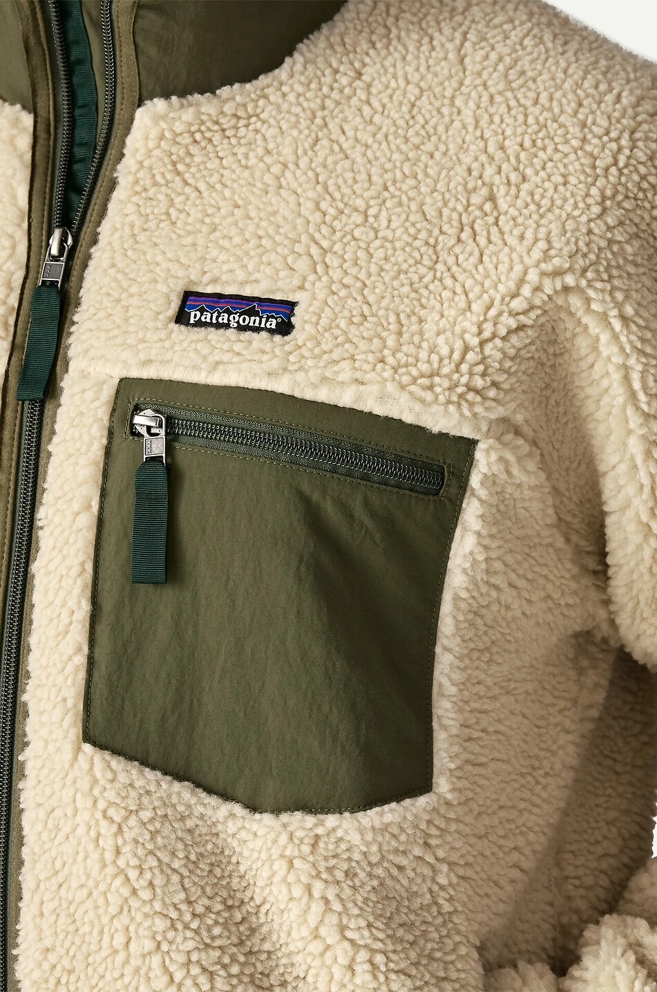 PATAGONIA Retro-X Classic fleece high-neck jacket Men BEIGE 5