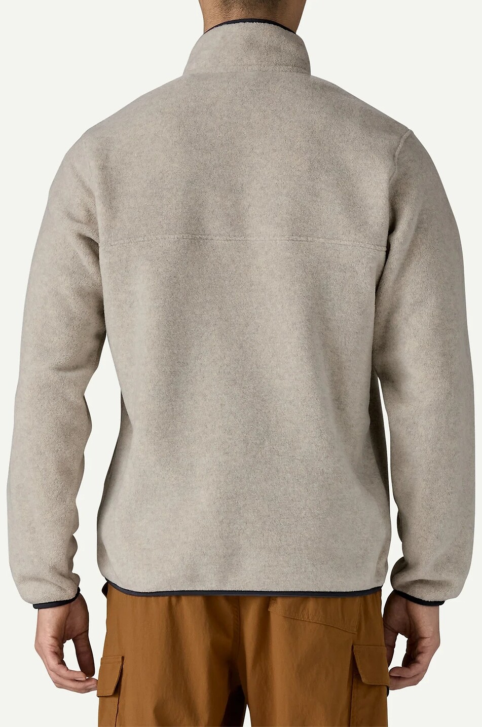 PATAGONIA Fleece-Sweatshirt mit Stehkragen Snap-T Herren CREMEFARBEN 3
