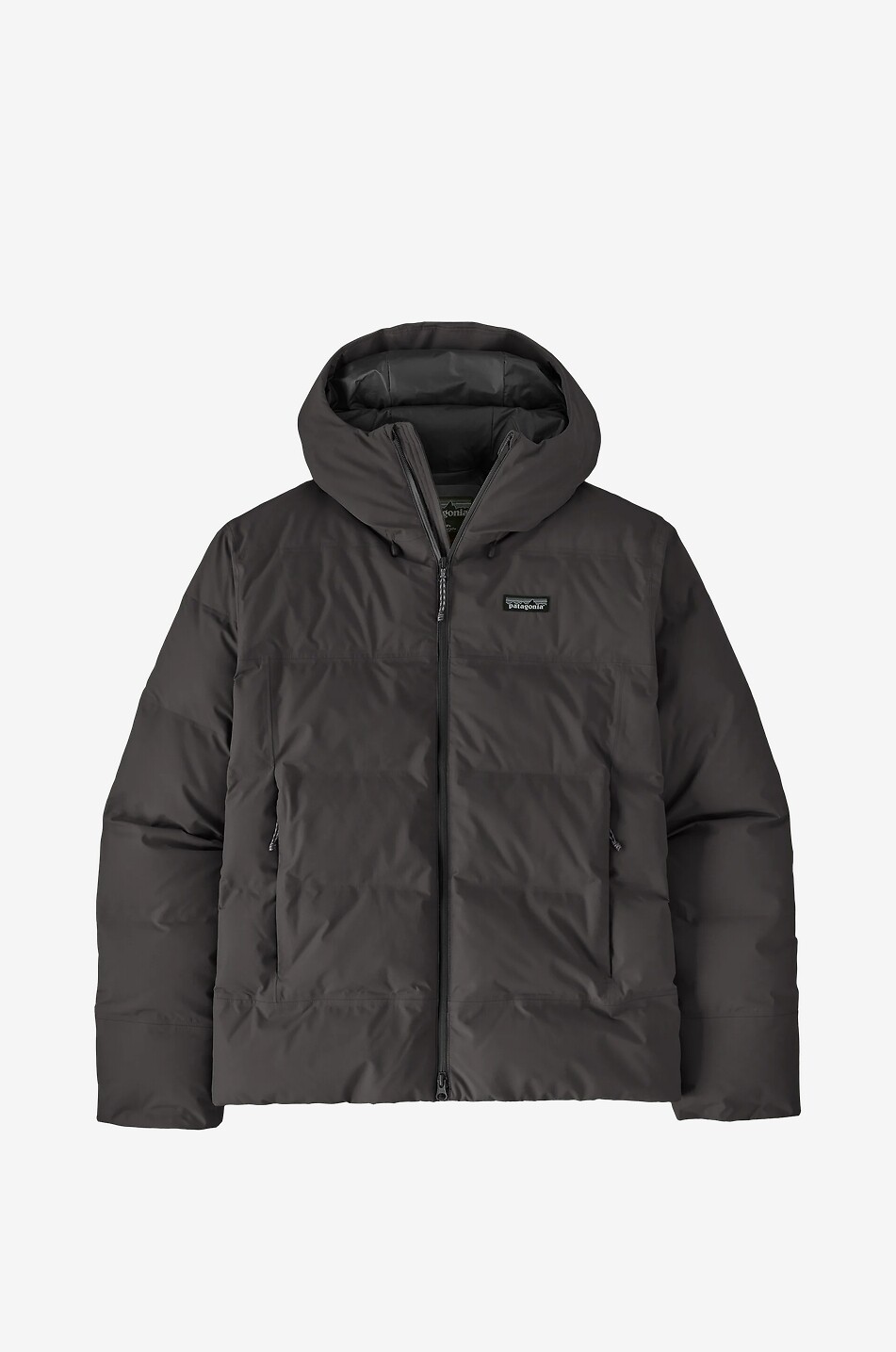 PATAGONIA Jackson Glacier technical fabric hooded down jacket Men BLACK 1