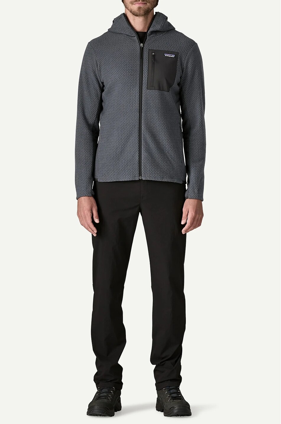 PATAGONIA R1 Air zip-neck fleece pullover Men BLUE 4