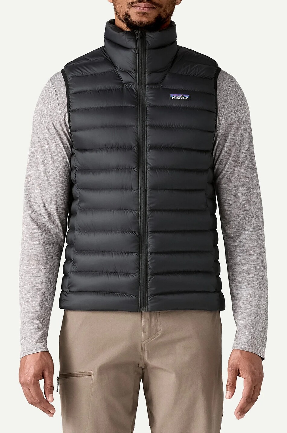 PATAGONIA Edelhandwerkliche Daunenweste Down Sweater Herren SCHWARZ 2