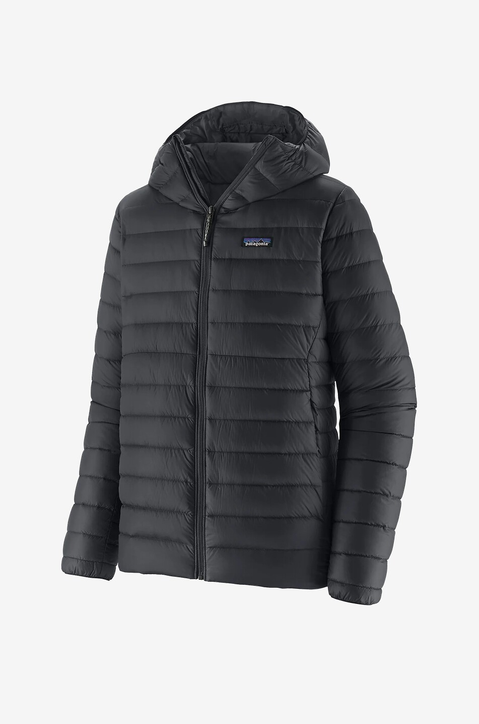 Down Sweater technical fabric hooded puffer jacket
