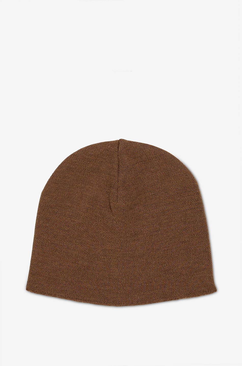 FENDI Knitted child's beanie hat Unisex LIGHT BROWN 1