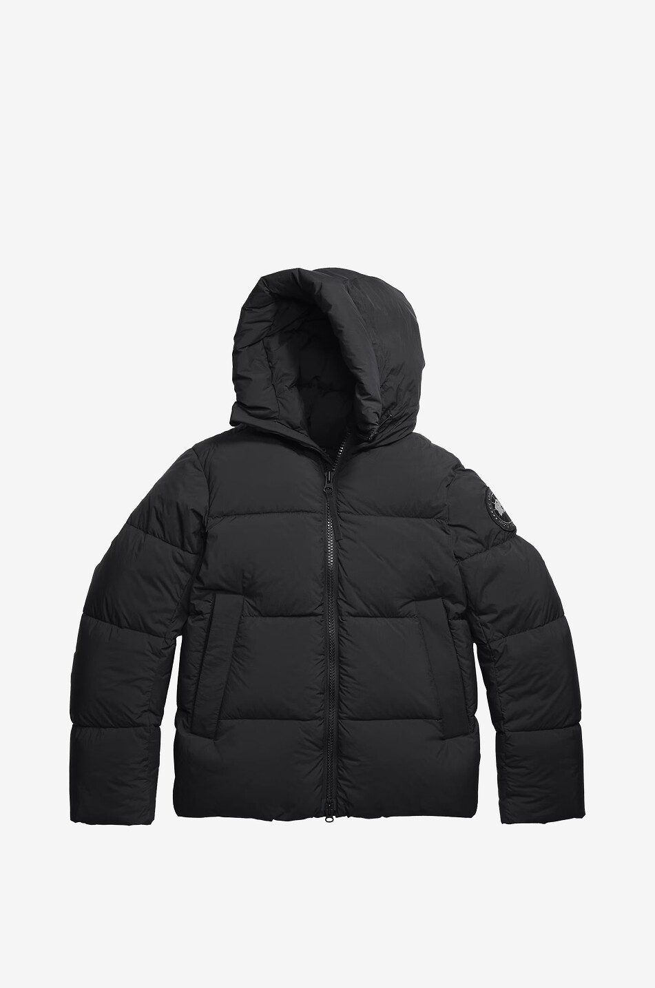 CANADA GOOSE Kurze Steppjacke mit Stehkragen Crofton Herren SCHWARZ 1
