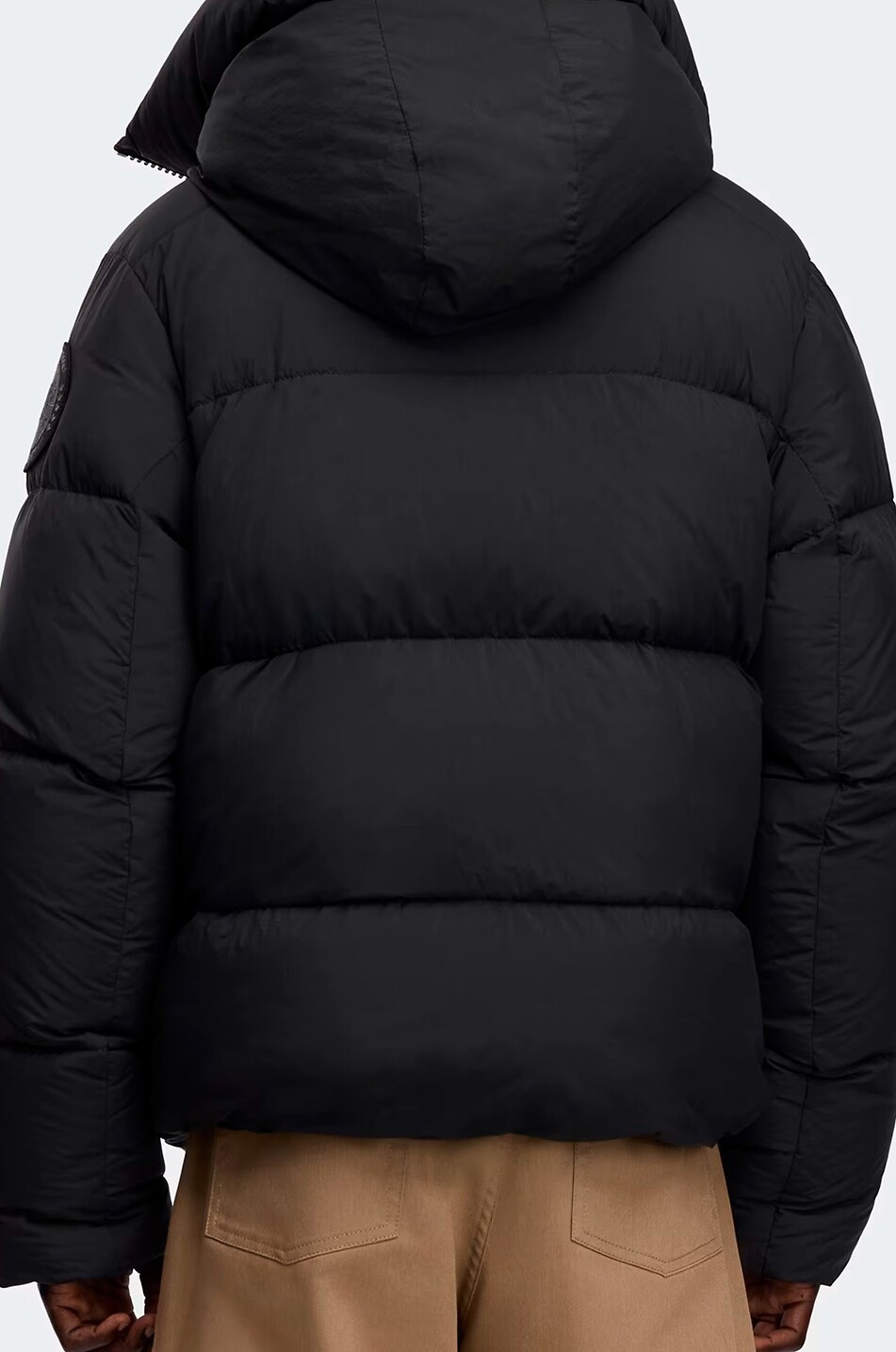Kurze Steppjacke mit Stehkragen Crofton