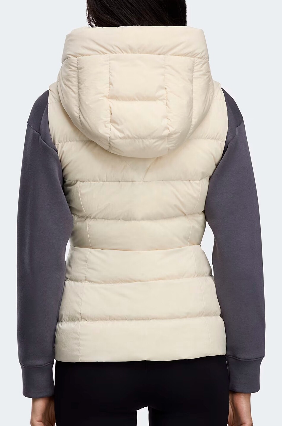 CANADA GOOSE Doudoune sans manches matelassée à col montant Clair Femme BLANC CASSE 8