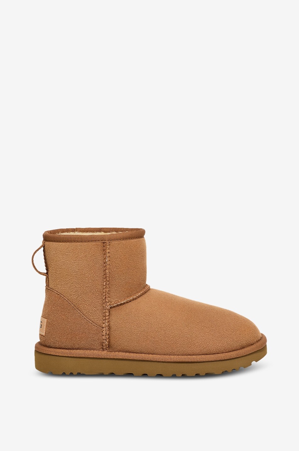 UGG Hochwertige Wildleder-Stiefeletten Classic Mini II Damen BRAUN 2