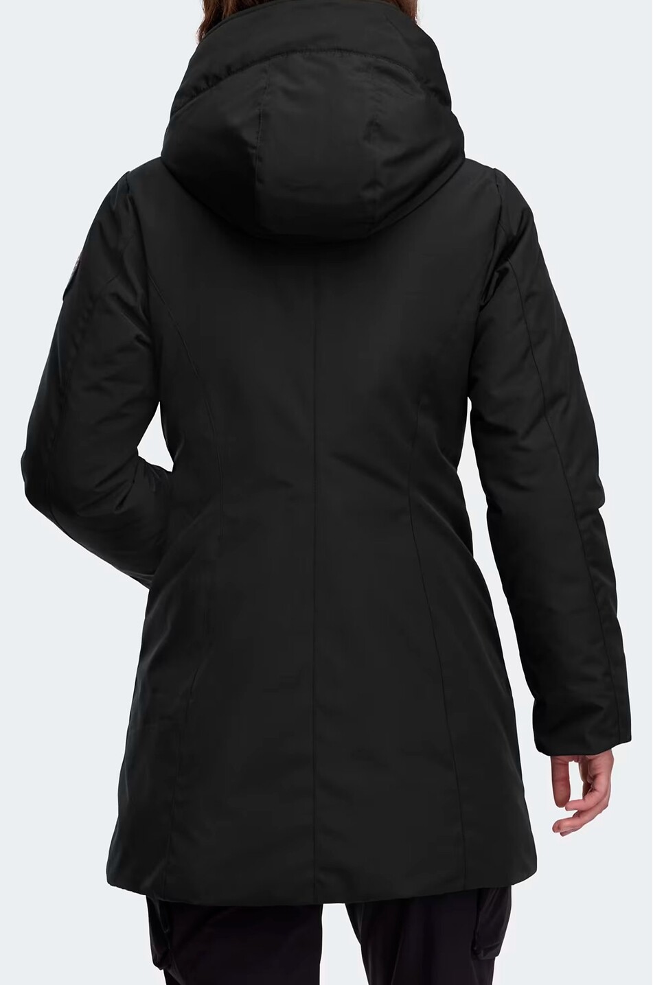 CANADA GOOSE Technische Mittellange Parka Leslie Damen SCHWARZ 8
