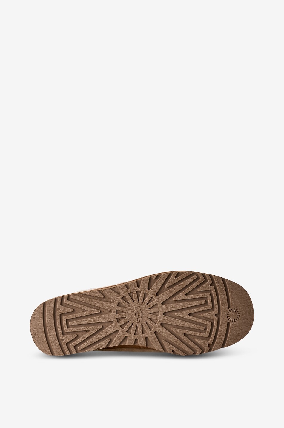 UGG Zora shearling-lined suede ballerina flats Women BROWN 8