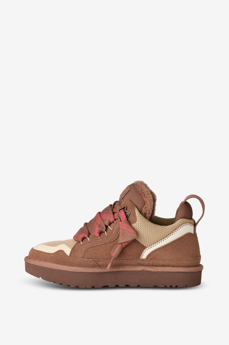 UGG Niedrige Sneakers aus Wildleder Lowmel Damen MITTELBRAUN 3
