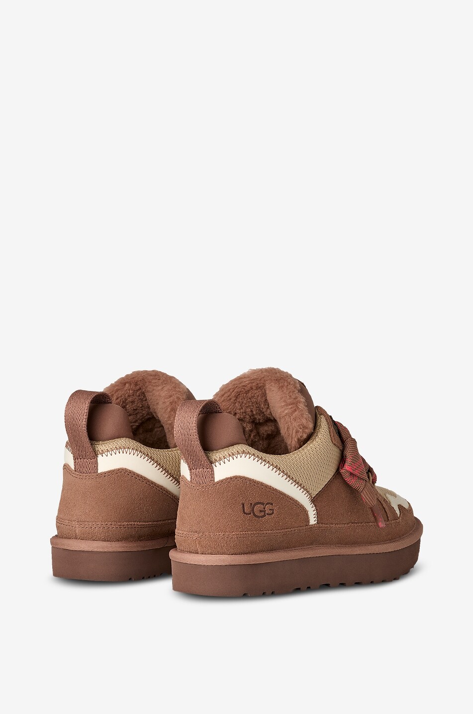 UGG Niedrige Sneakers aus Wildleder Lowmel Damen MITTELBRAUN 4
