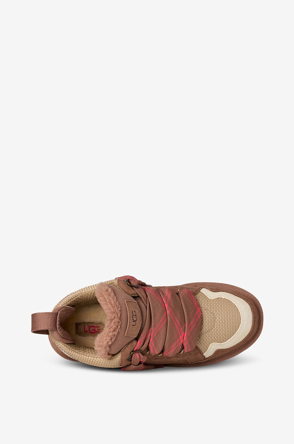 UGG Niedrige Sneakers aus Wildleder Lowmel Damen MITTELBRAUN 5