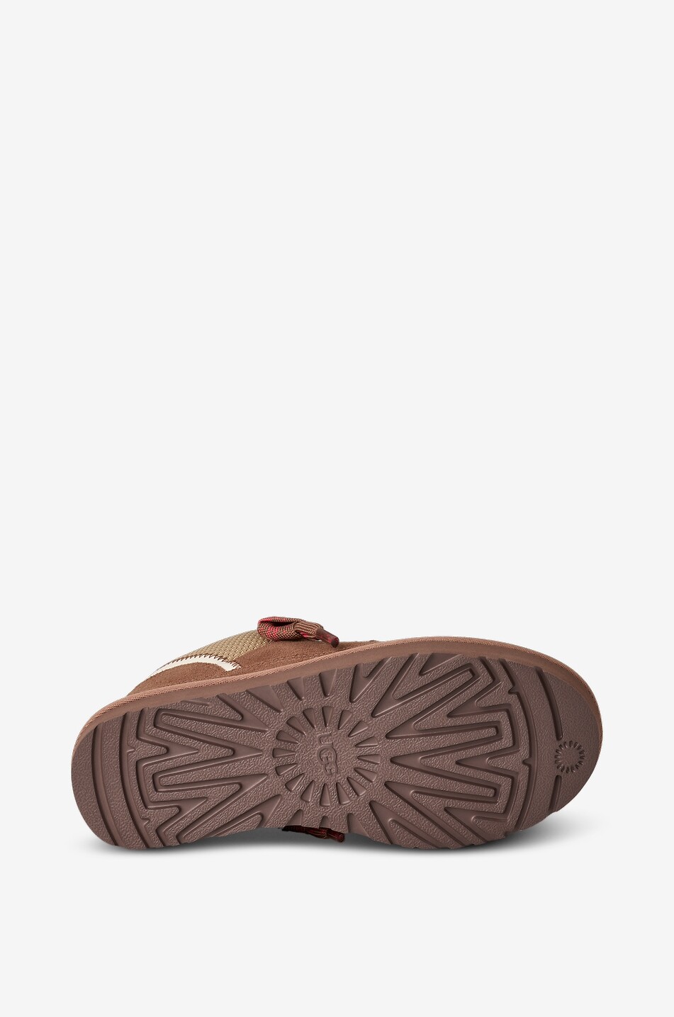 UGG Niedrige Sneakers aus Wildleder Lowmel Damen MITTELBRAUN 6