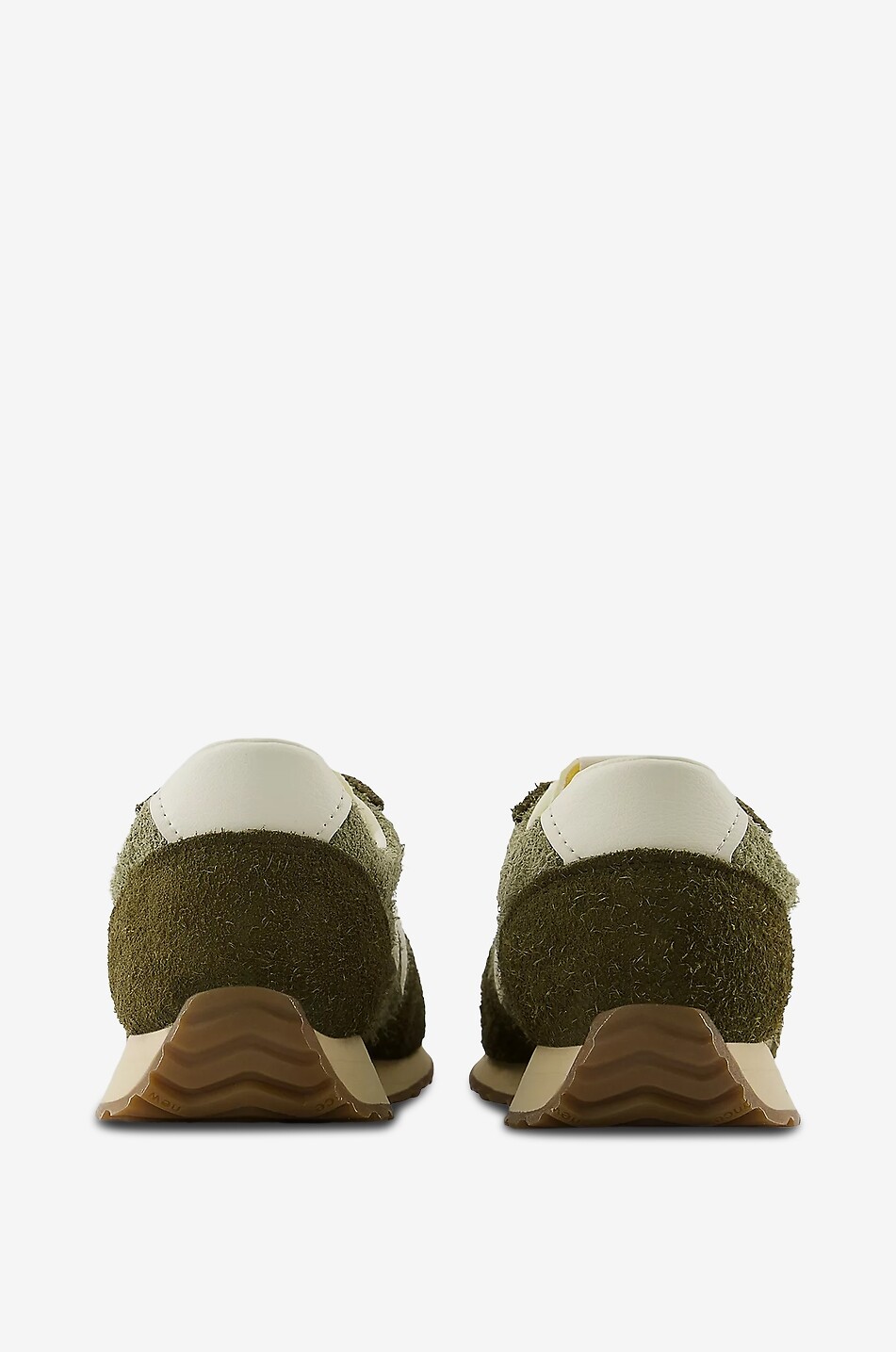 NEW BALANCE Baskets basses en daim à lacets 471 Femme VERT FONCÉ 5