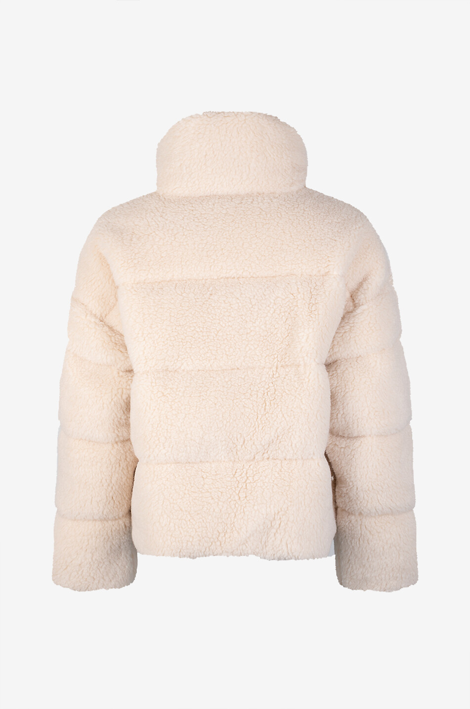 Alfredo fleece high-neck short puffer jacket - WEEKEND MAX