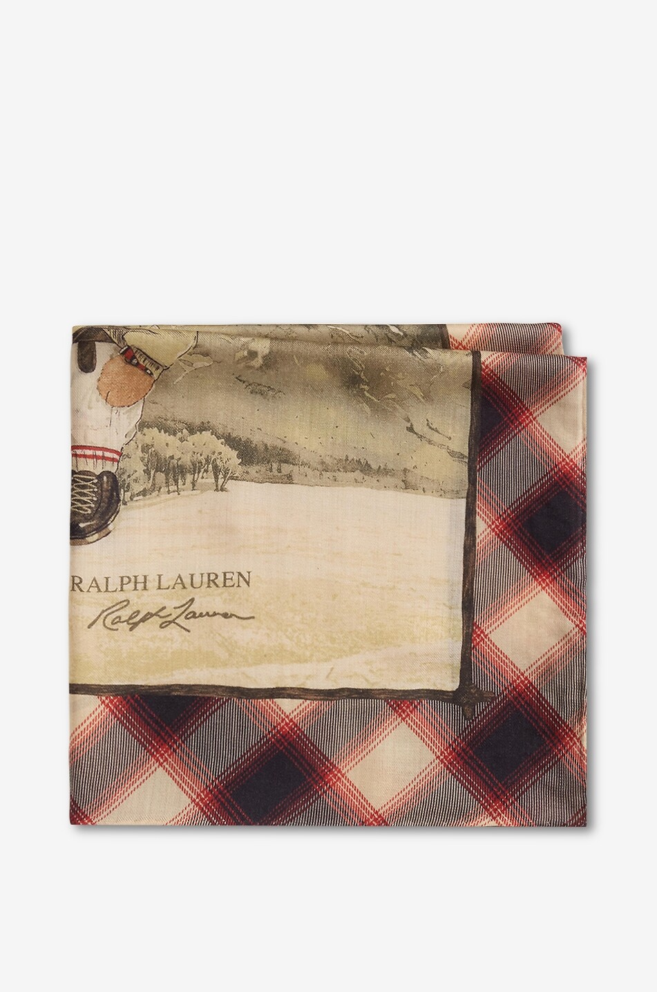 POLO RALPH LAUREN Foulard en laine et soie Winter Beardana Femme MULTICOLORE 2