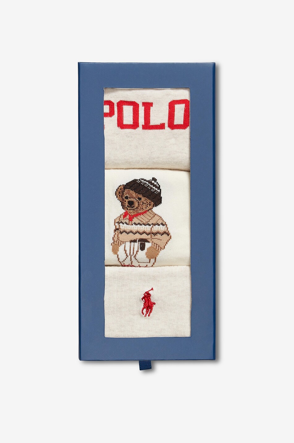 POLO RALPH LAUREN Herrschaftliche Baumwollsocken mit Phantasiemuster Damen BUNT 2