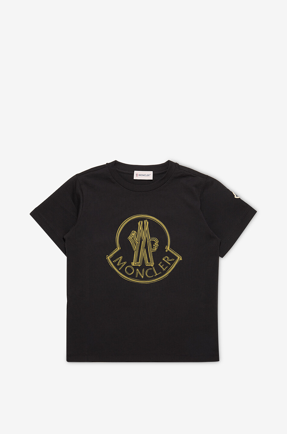 Boy's embroidered logo jersey t-shirt