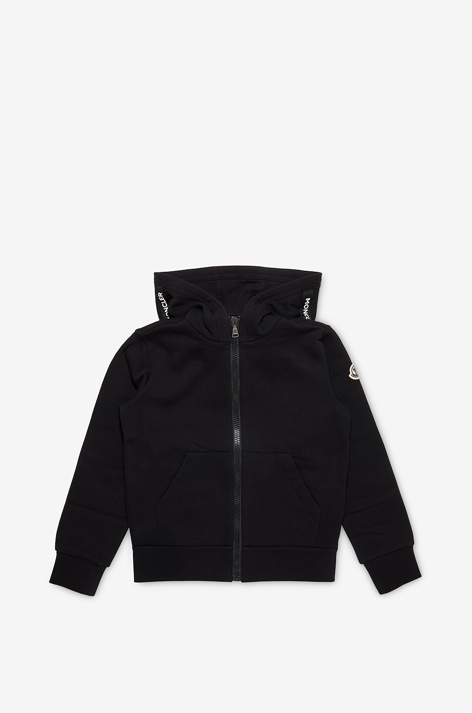MONCLER Ensemble de jogging garçon en molleton à logo brodé Garçon NOIR 3