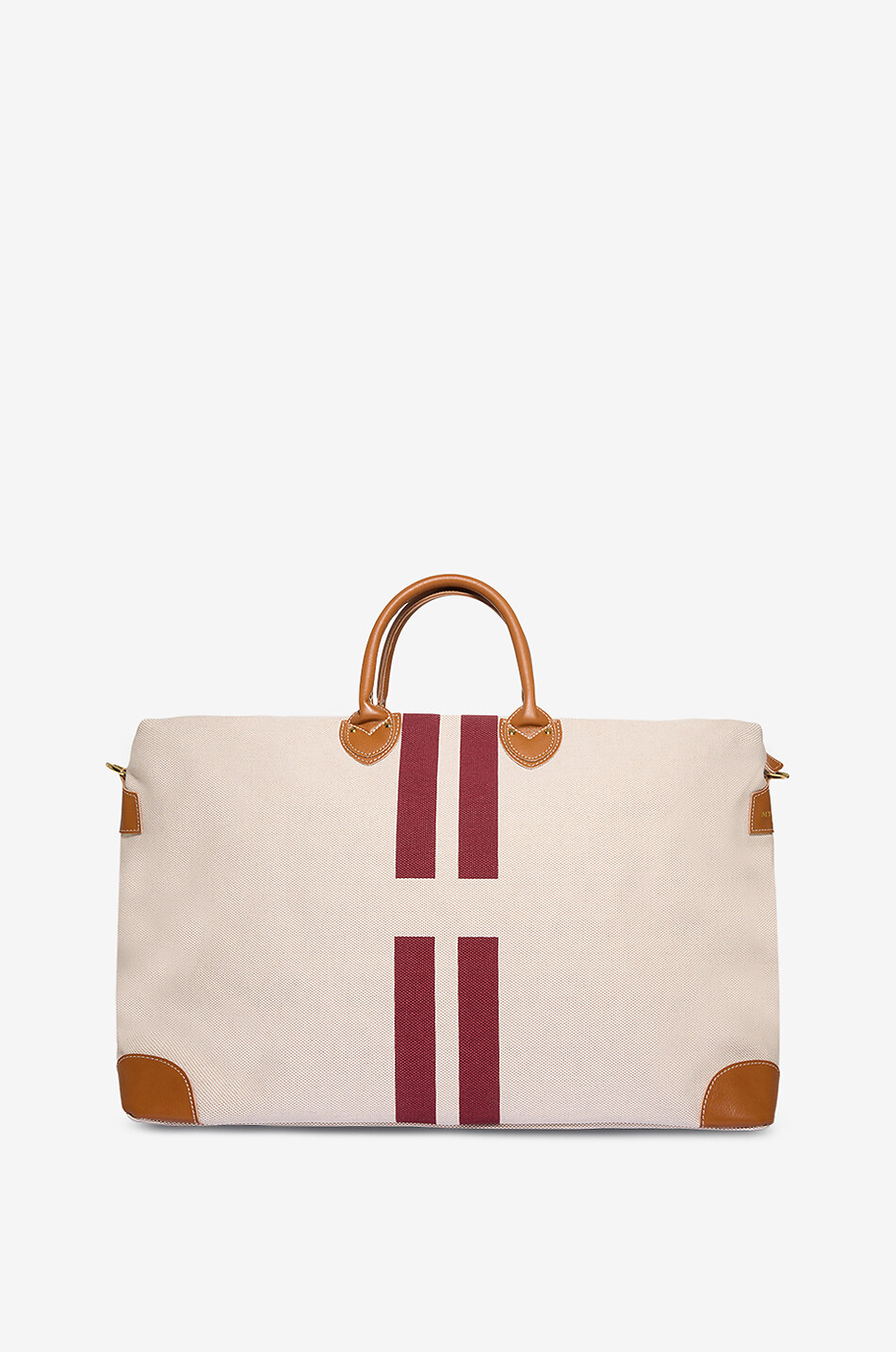 MY STYLE BAGS Sac de voyage rectangulaire en toile rayée Harvard Homme ROUGE 2